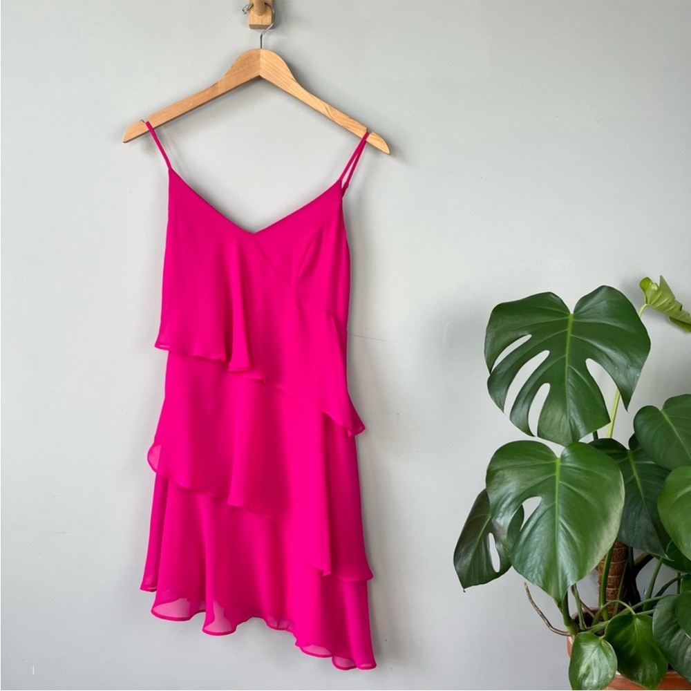 Express Mini Ruffled Tiered Dress - Picture 4 of 6